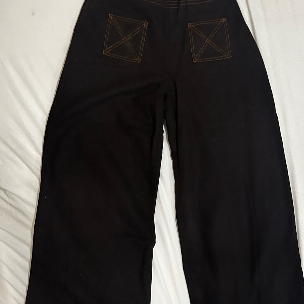 Christian Lacroix Brown wool pants